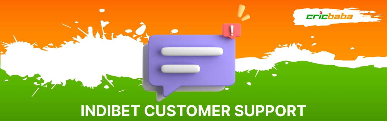 Indibet customer support