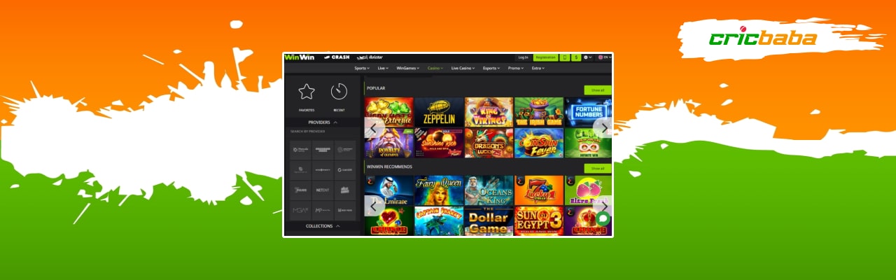 Winwin online casino live