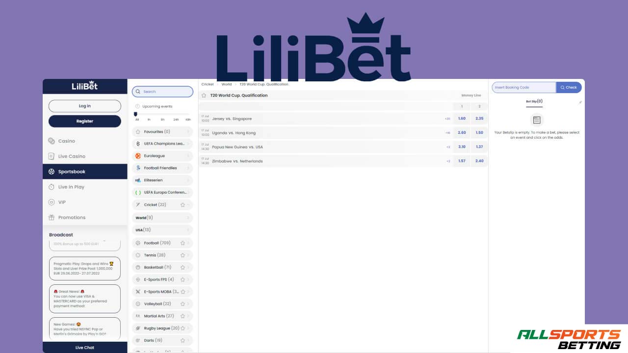 lilibet sportsbook live sports betting