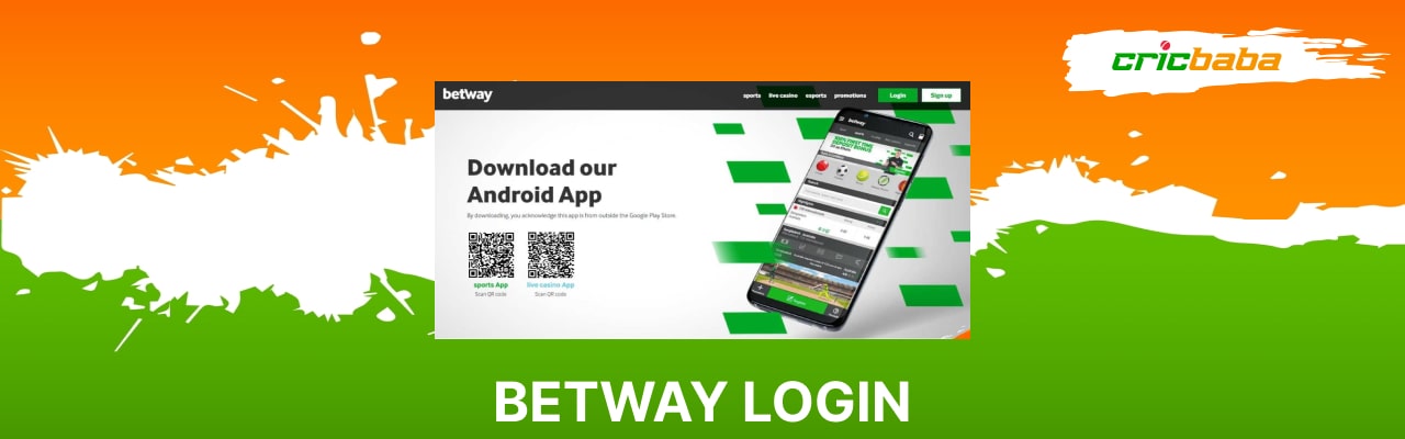 Betway app login