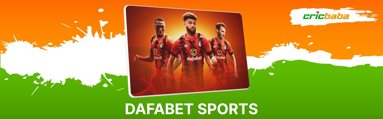 Dafabet sports bet in india