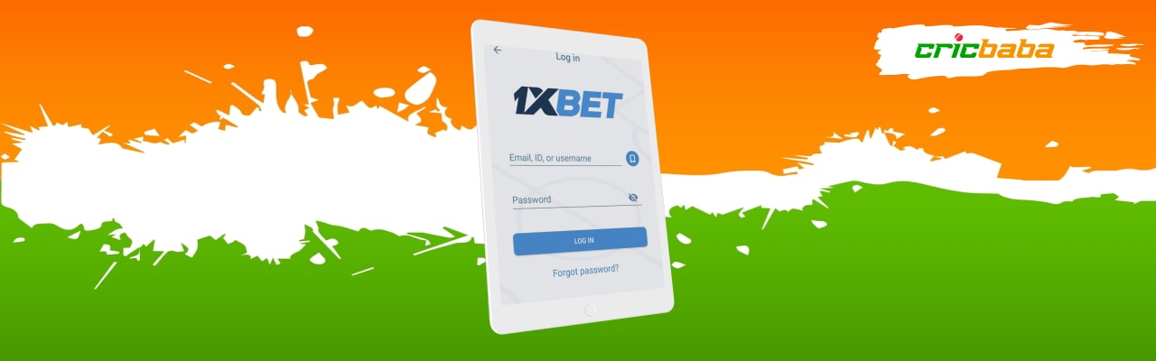 1xBet app login