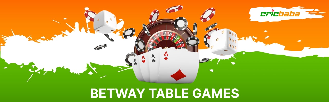 Betway table games