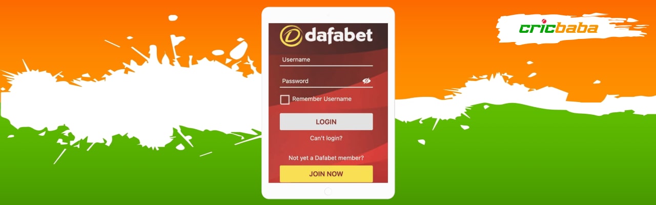 Dafabet casino app login