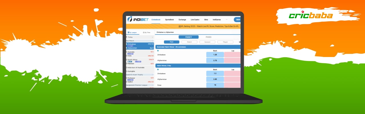 Indibet cricketbook