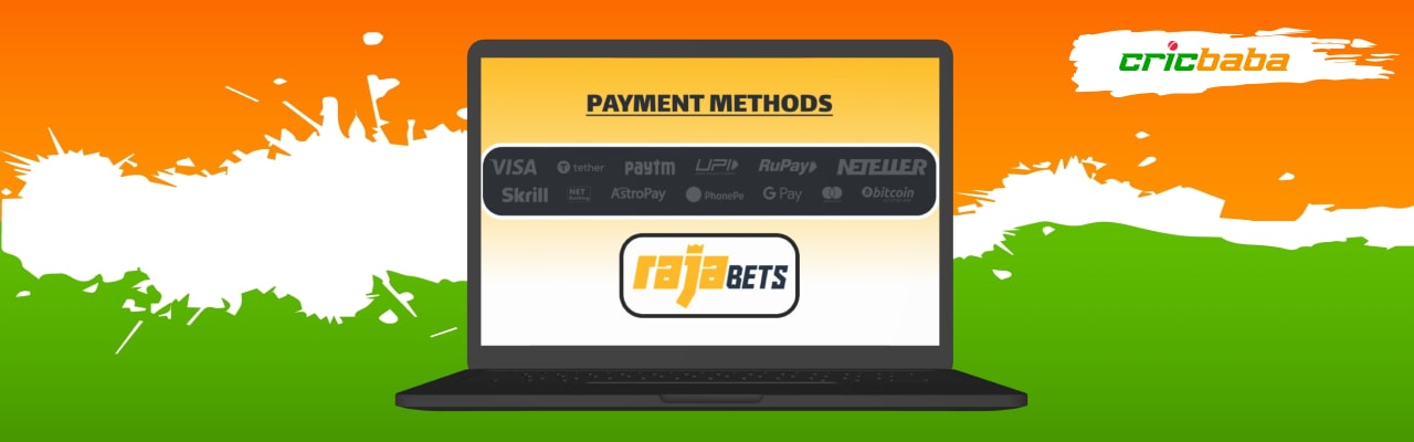 Payments at rajabets