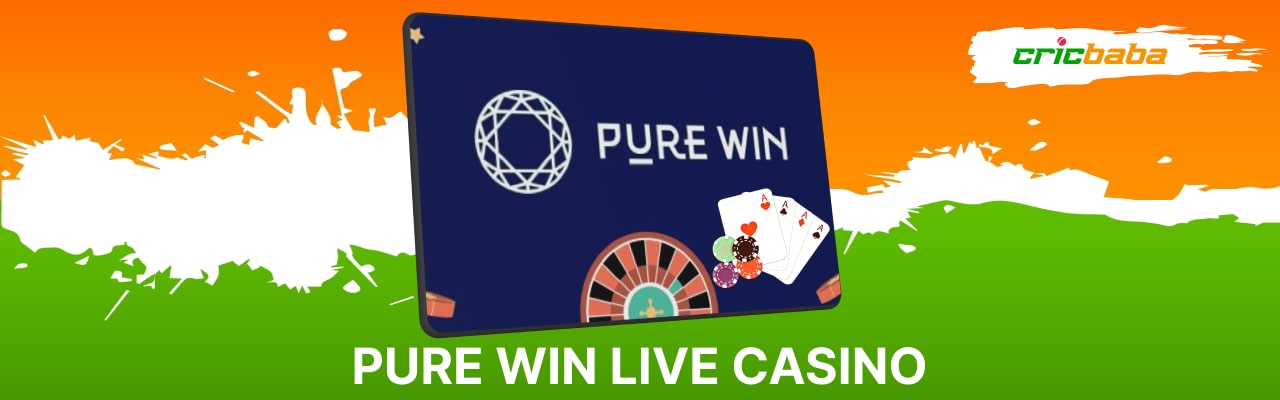 Pure win live casino games