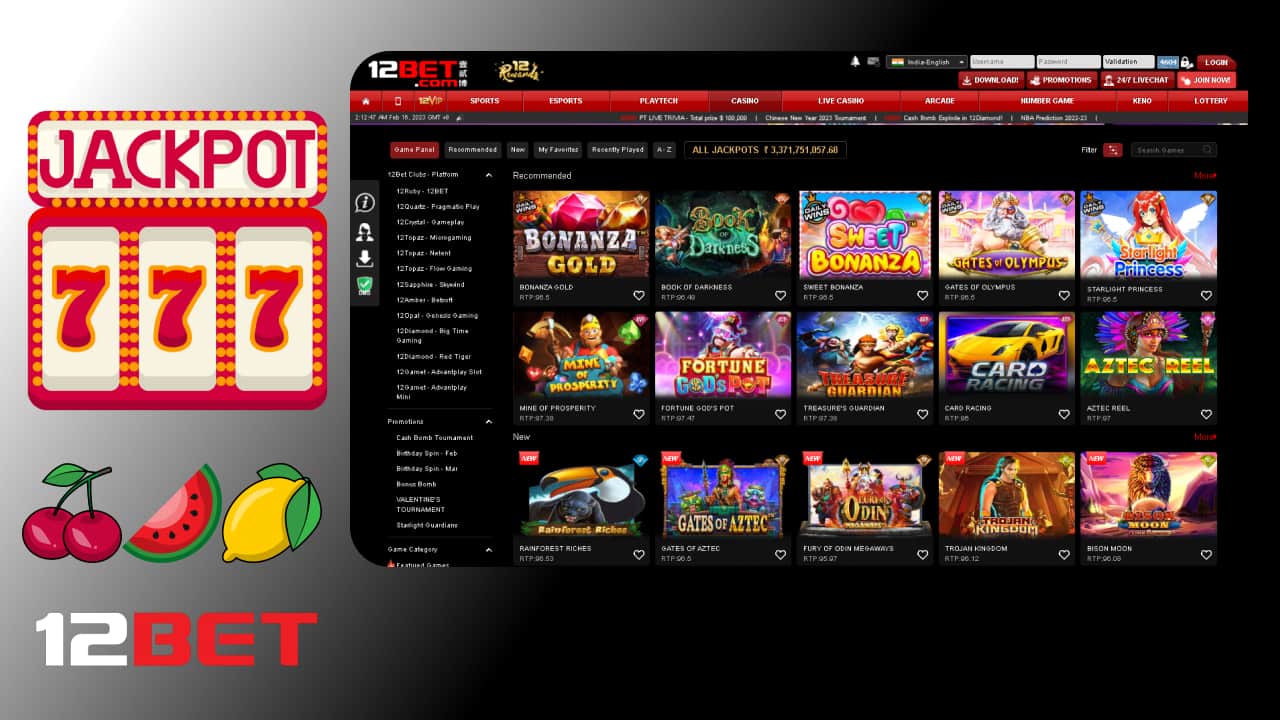 12bet casino slot games