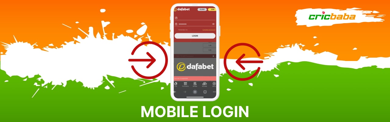 Dafabet mobile login