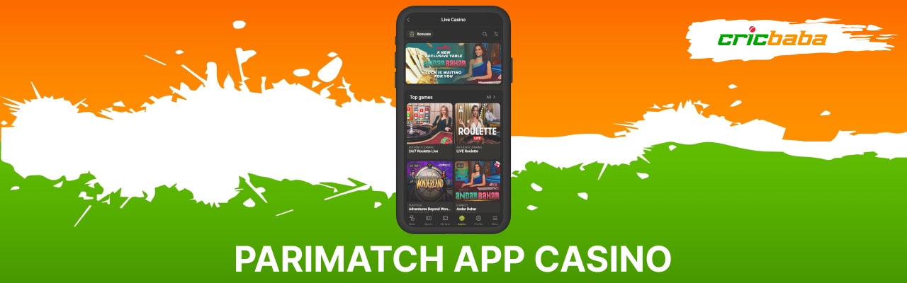 Parimatch app casino