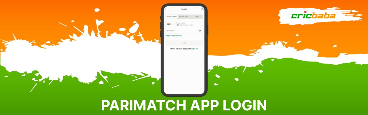 Parimatch app login