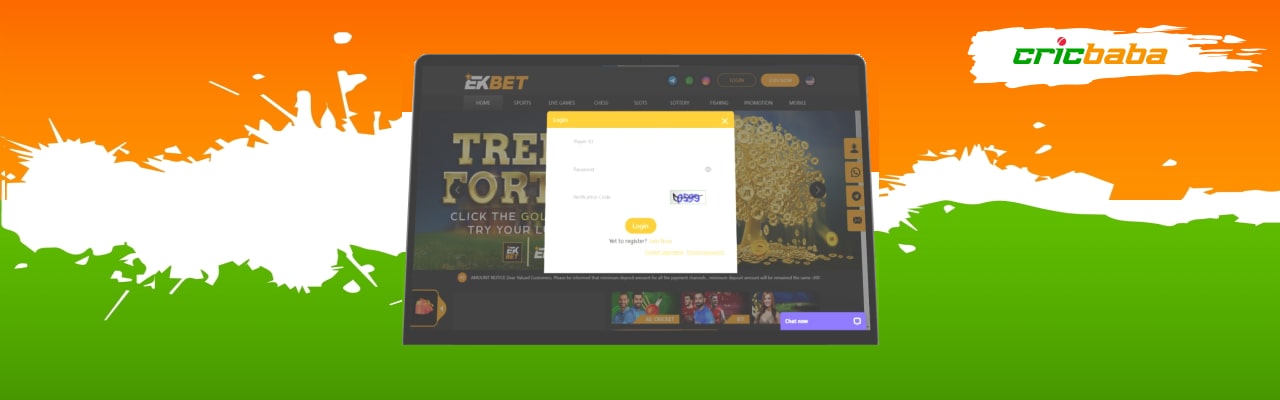 Ekbet login