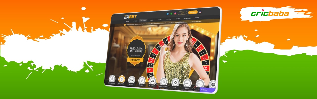 Ekbet online casino games