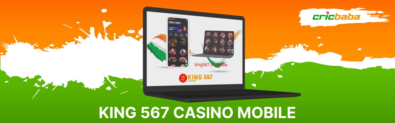 King 567 mobile casino