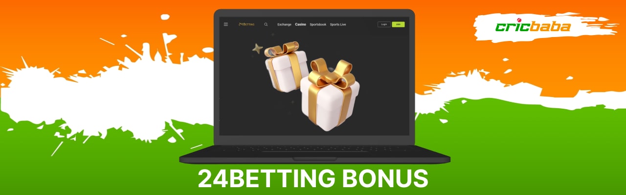 24Betting bonuses