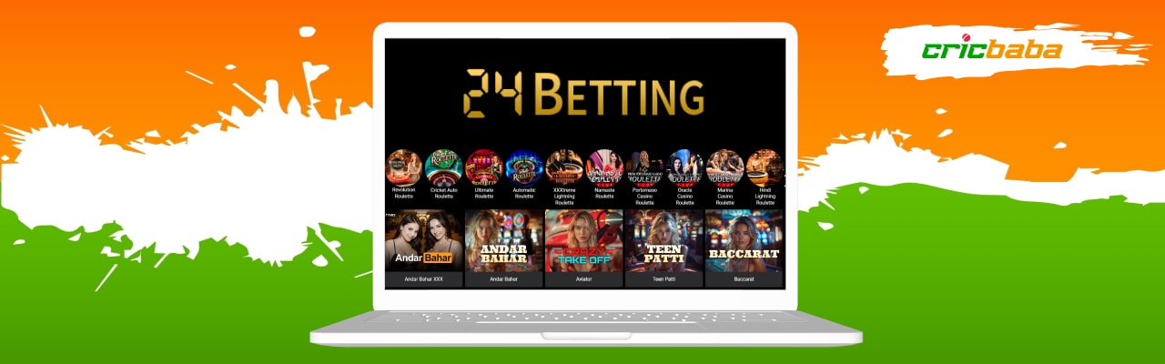 24Betting casino games