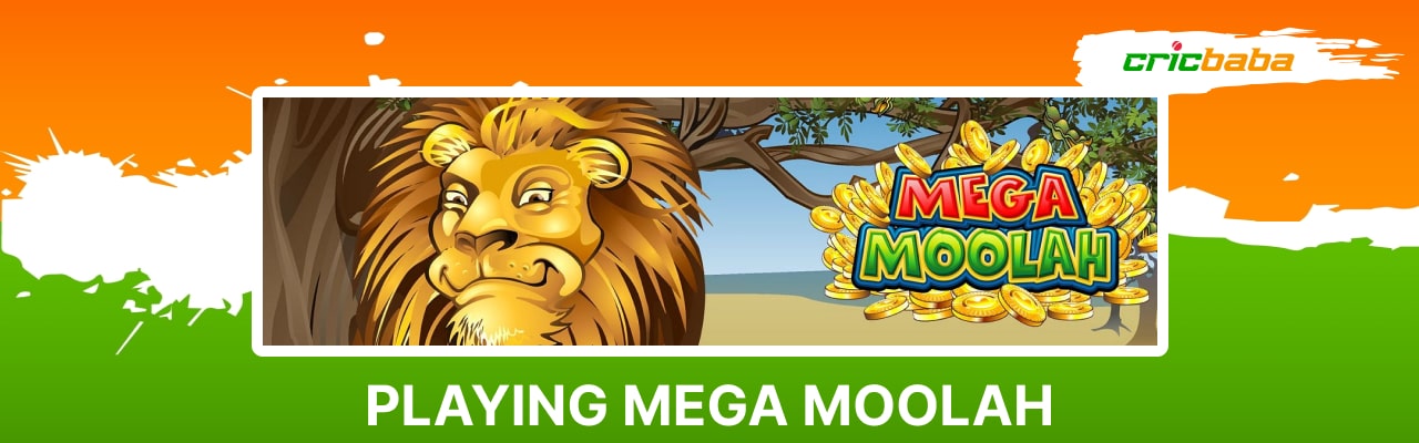 Play mega moolah online