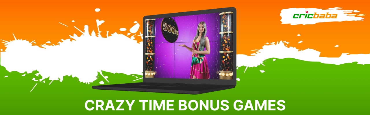 Crazy time bonus games