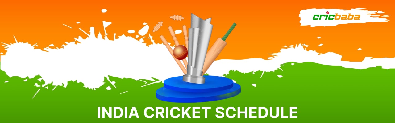 India cricket schedule