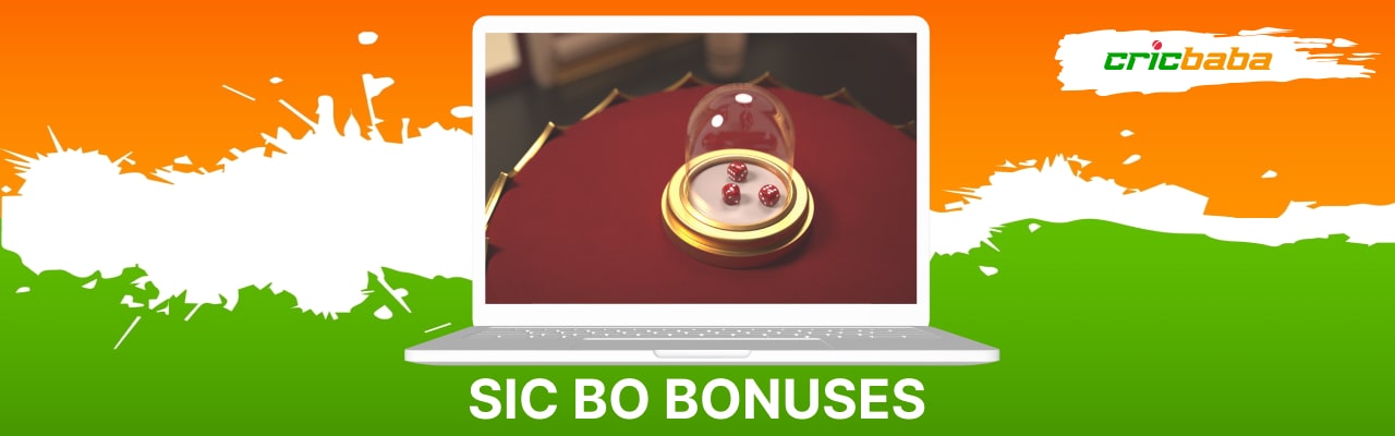 Sic bo bonuses and promotions