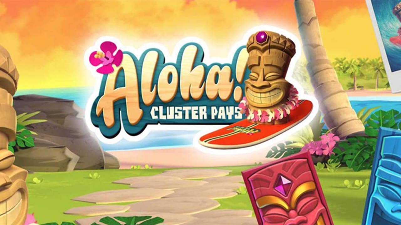 Aloha Cluster Pays online slot game