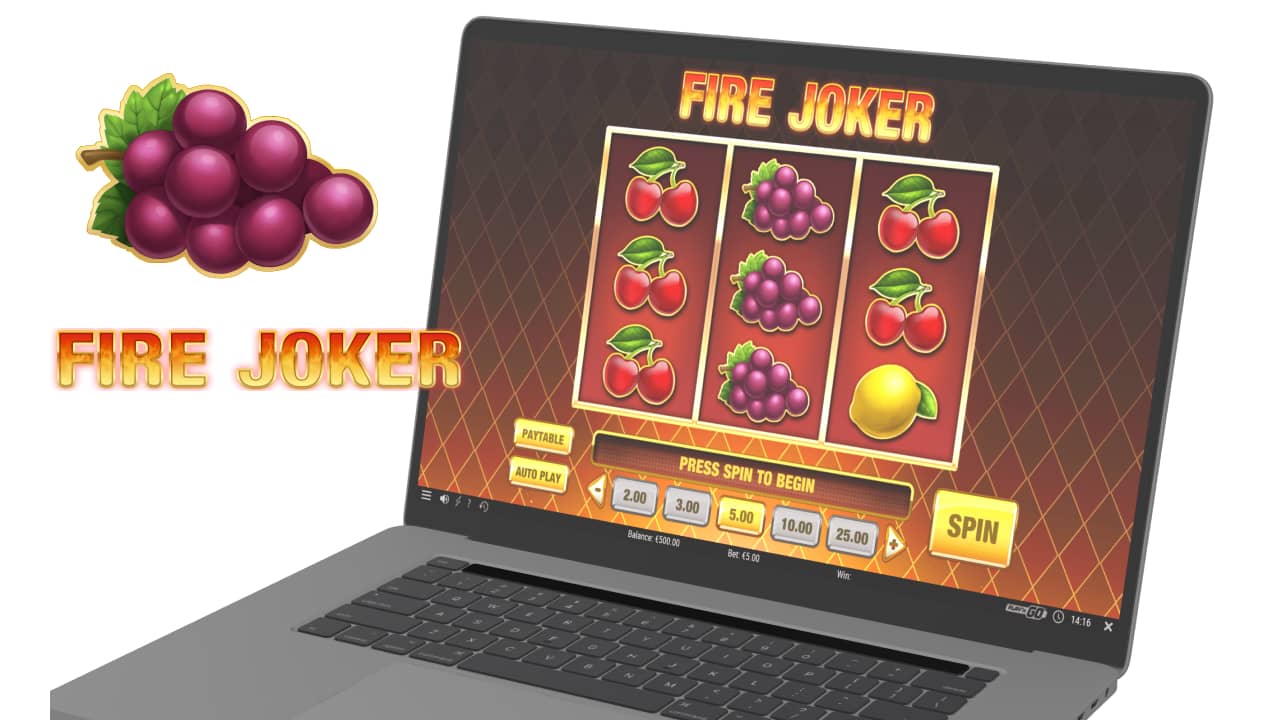 Fire Joker by Play'n Go slot game symbols