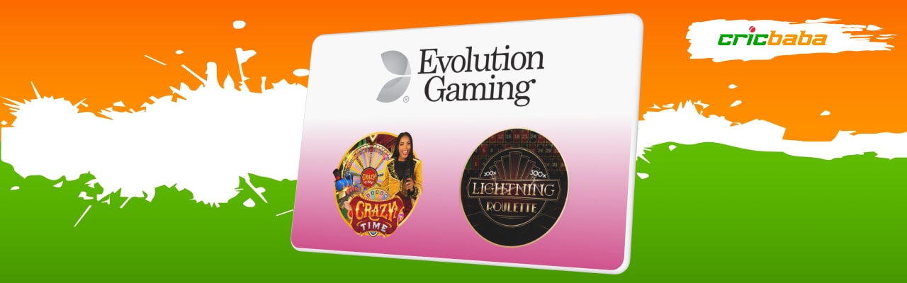 Game shows by evolution gaming