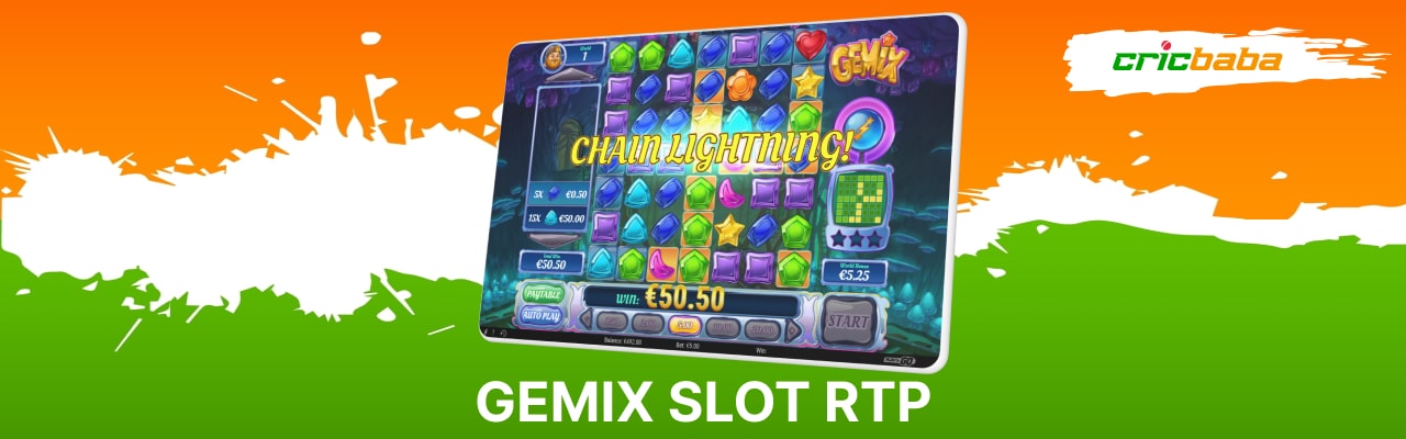 Gemix slot rtp volatility