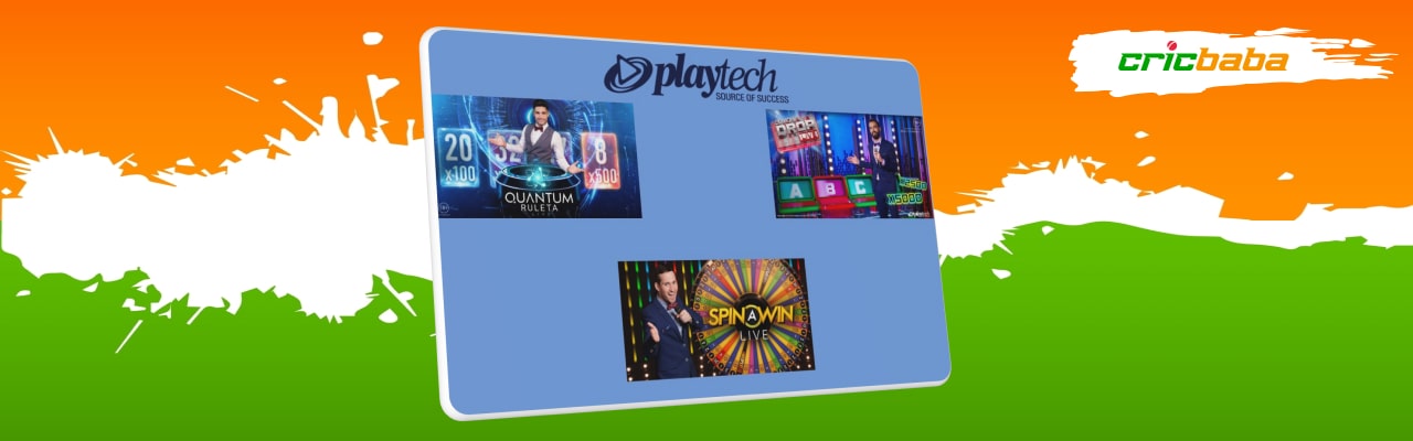 Live casino game shows by playtech