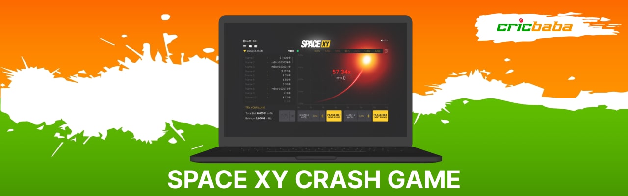 Space xy crash game in india