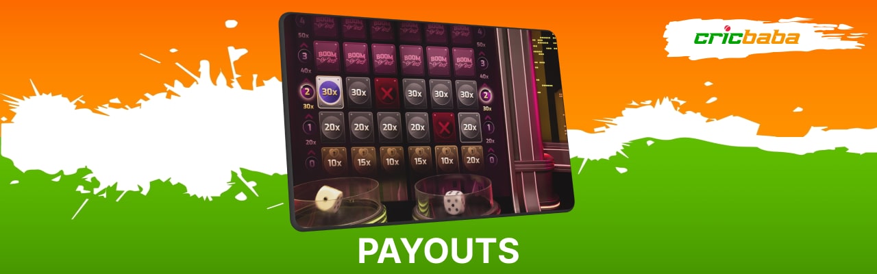 Boom city casino game payouts