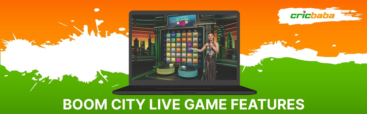 Boom city live game features