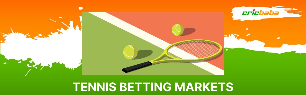 Popular tennis betting markets