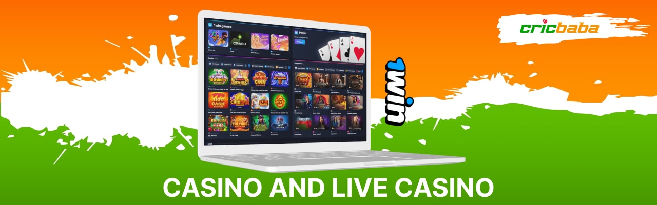 1win online live casino