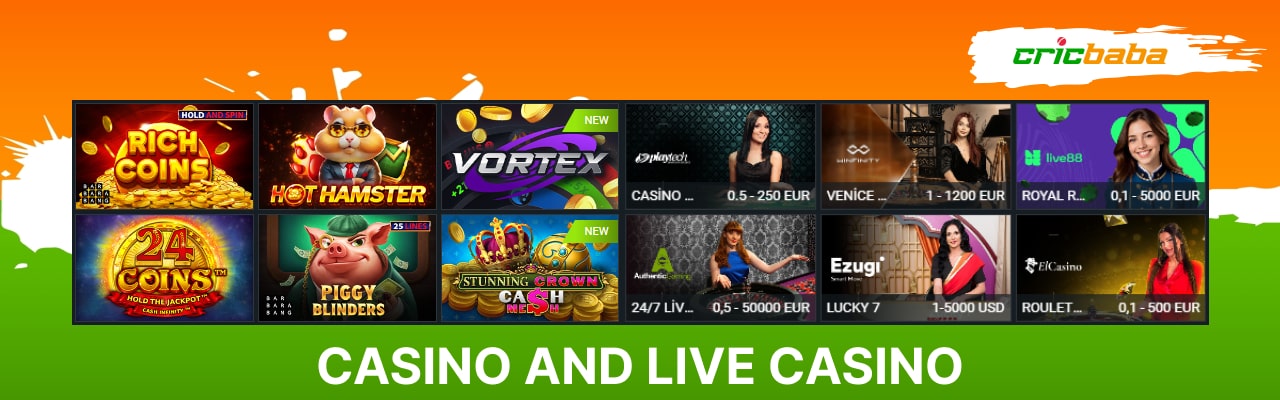 Linebet online live casino