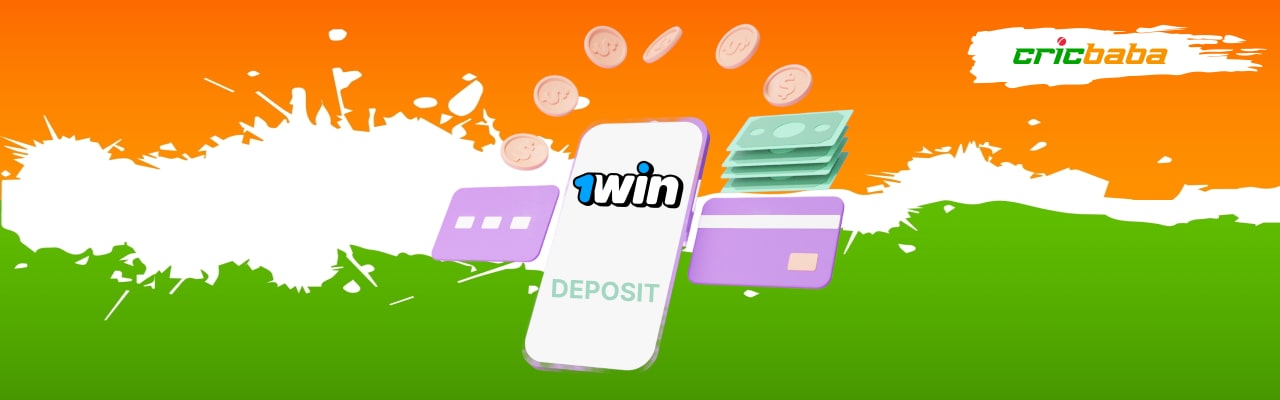 1Win deposit methods