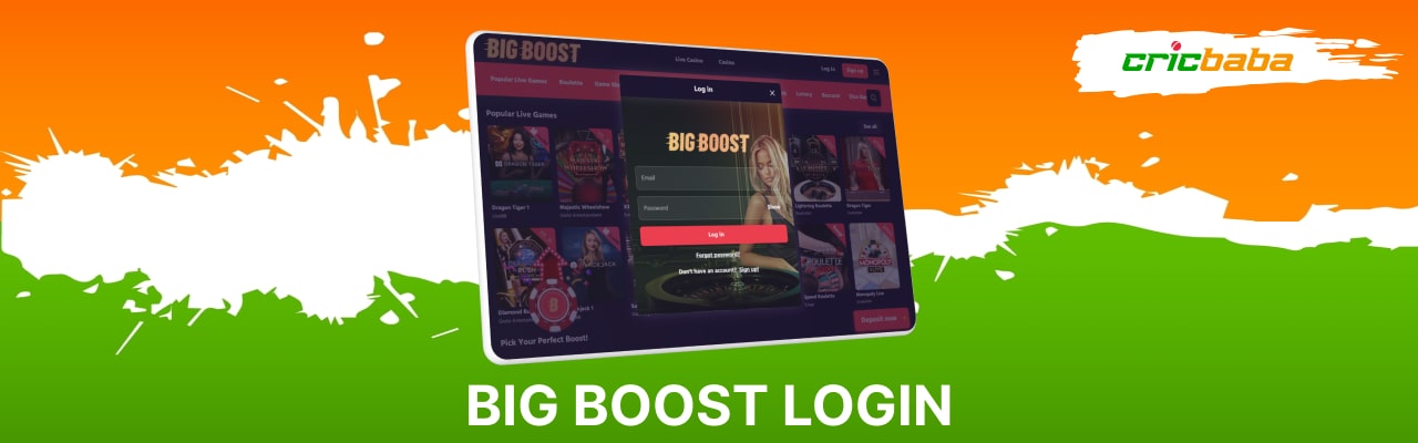 Big boost login