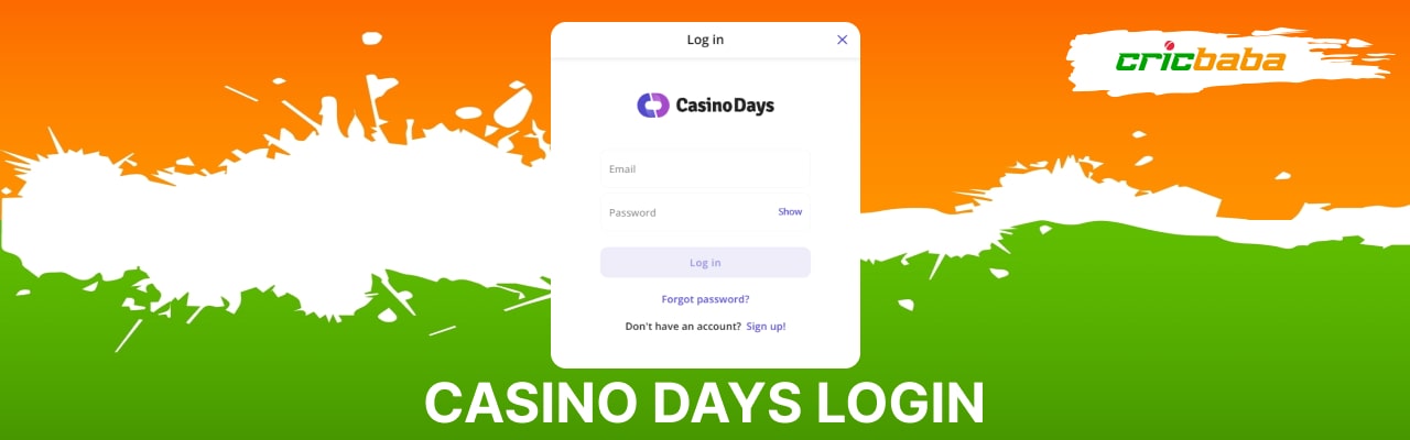 Casino days login