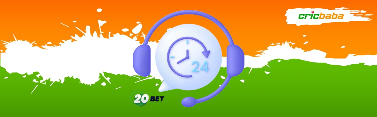 Customer support for 20bet payments