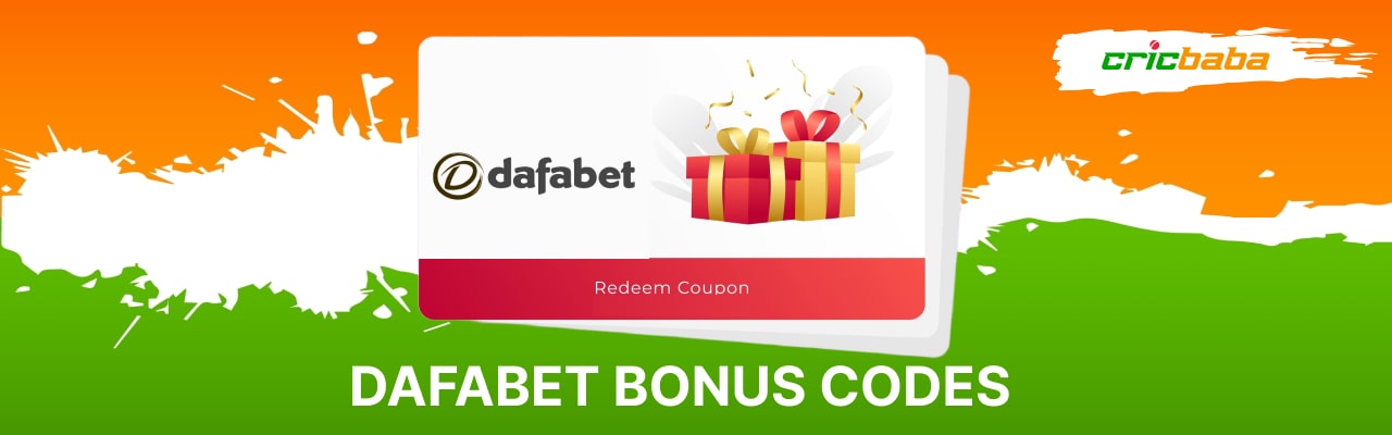 Dafabet bonus codes