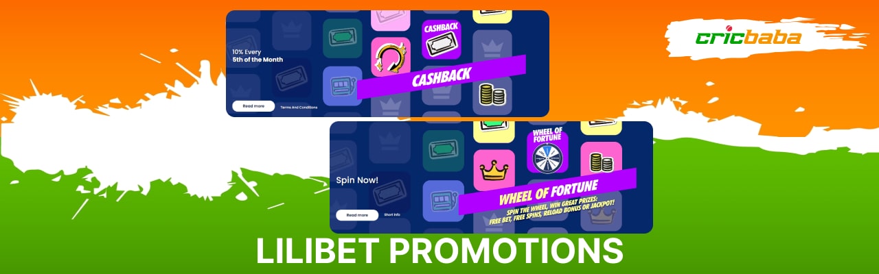 Lilibet promotions