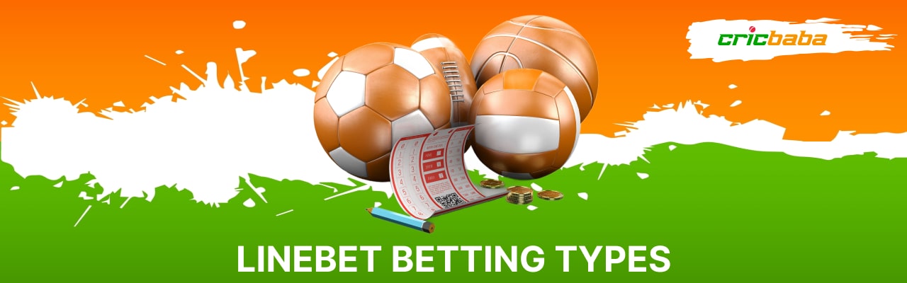 Linebet betting types