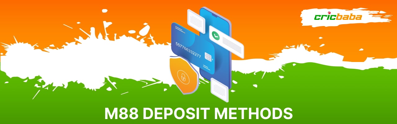 M88 deposit methods