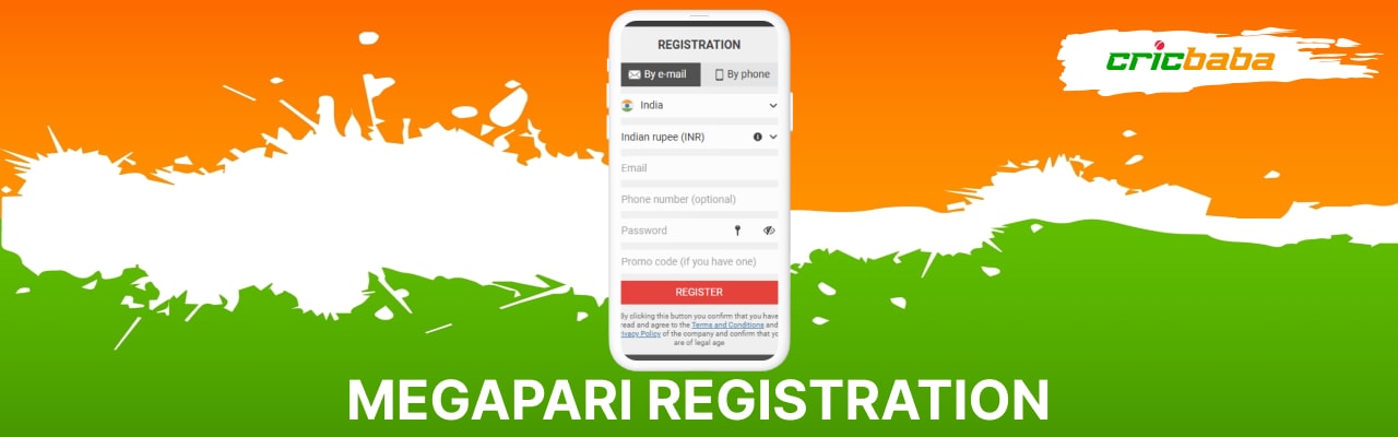 Megapari app registration