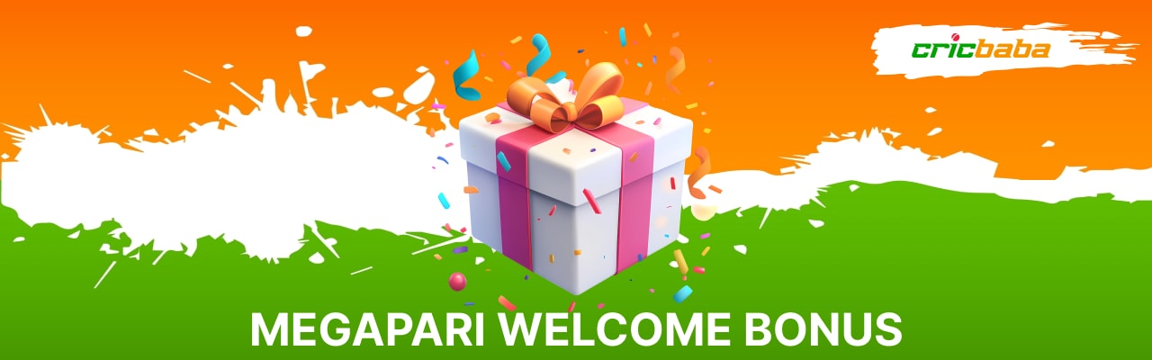 Megapari welcome bonus