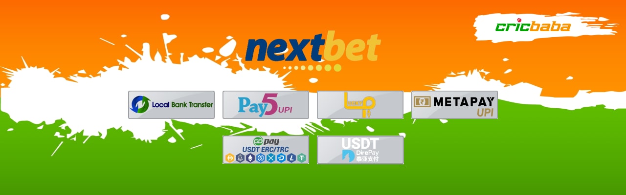 Nextbet deposit methods