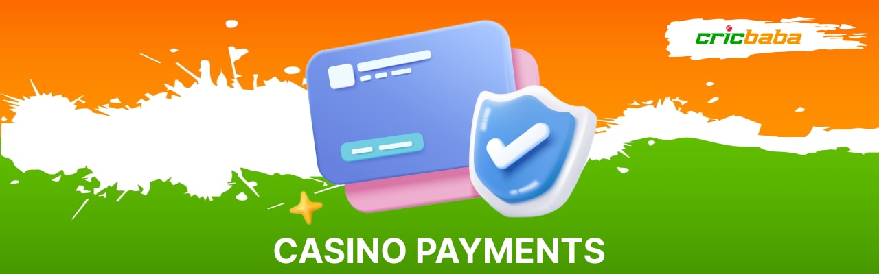 Online casino payment methods