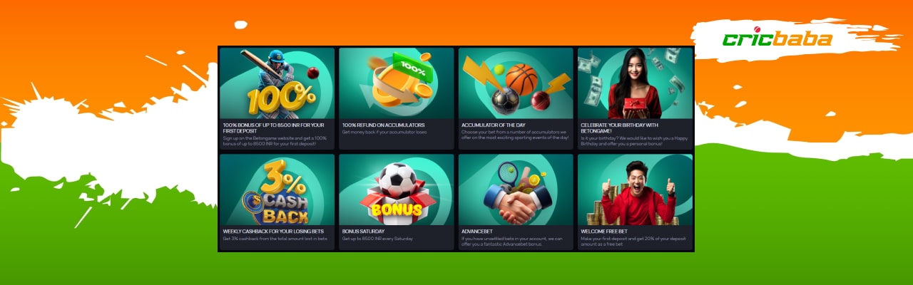 Bet on game casino bonuses