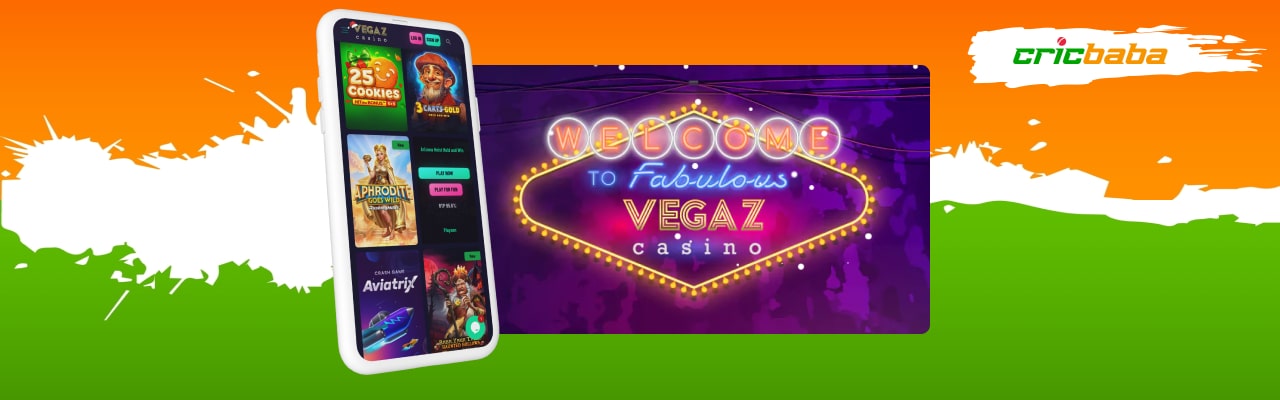 Install vegaz casino app