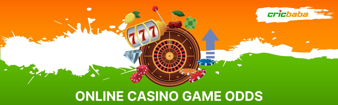 Online casino game odds